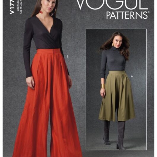 Vogue Paper Sewing Pattern 1772