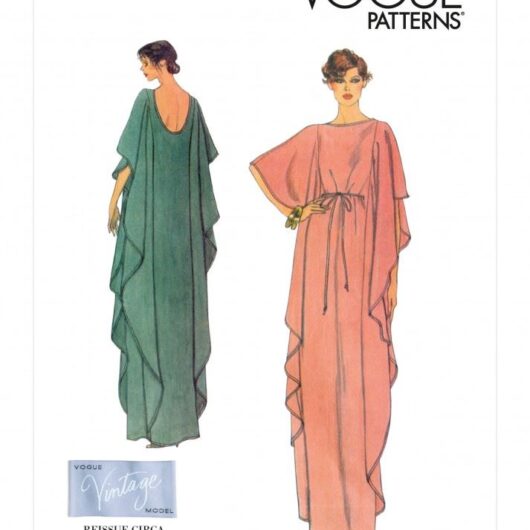 Vogue Paper Sewing Pattern 1886