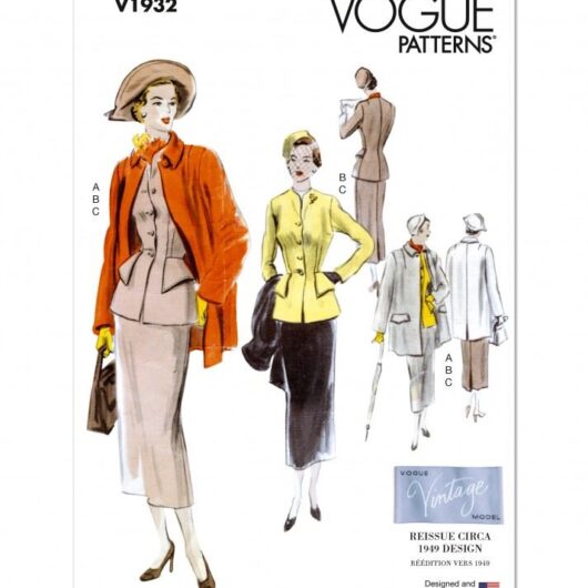 Vogue Paper Sewing Pattern 1932