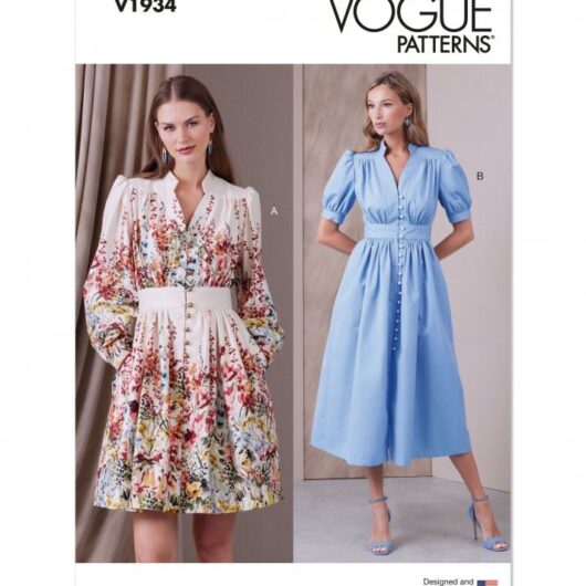 Vogue Paper Sewing Pattern 1934