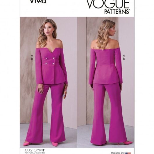 Vogue Paper Sewing Pattern 1943