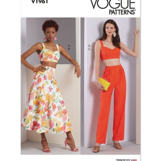 Vogue Paper Sewing Pattern 1961