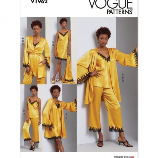 Vogue Paper Sewing Pattern 1962