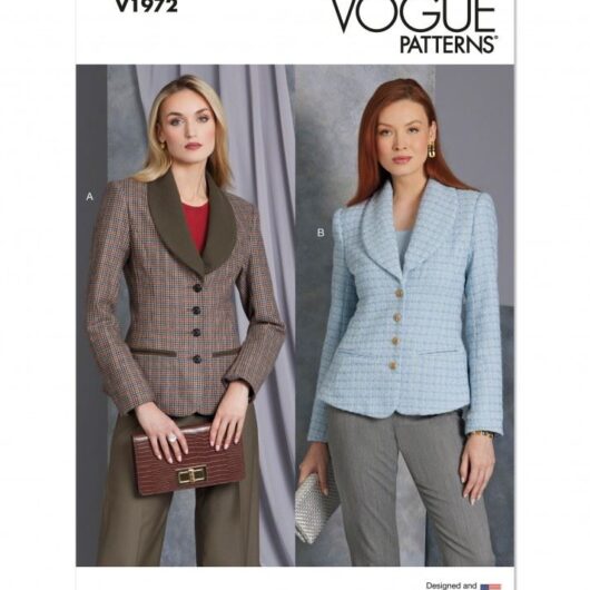 Vogue Paper Sewing Pattern 1972