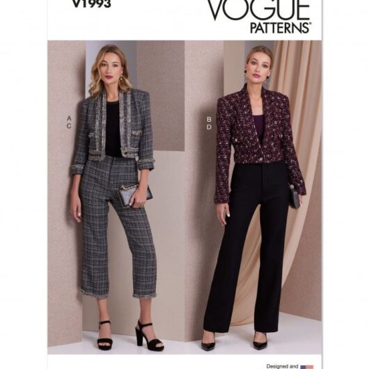 Vogue Paper Sewing Pattern 1993
