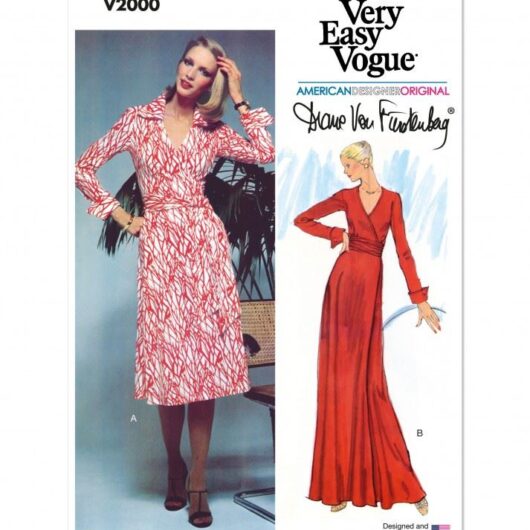 Vogue Paper Sewing Pattern 2000