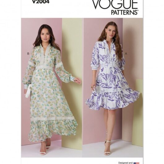 Vogue Paper Sewing Pattern 2004