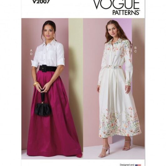 Vogue Paper Sewing Pattern 2007