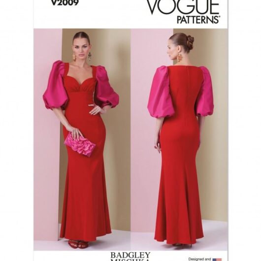 Vogue Paper Sewing Pattern 2009