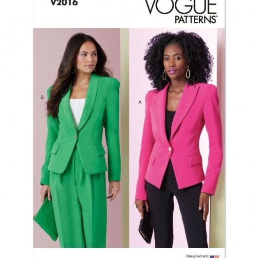 Vogue Paper Sewing Pattern 2016