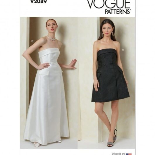 Vogue Paper Sewing Pattern 2089