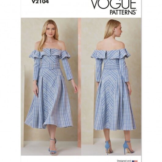 Vogue Paper Sewing Pattern 2104
