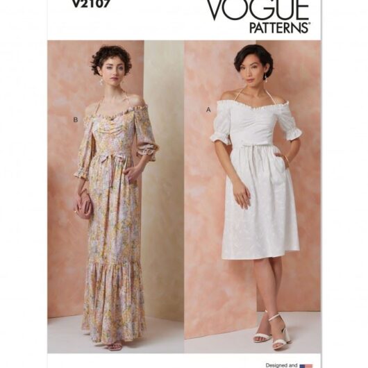 Vogue Paper Sewing Pattern 2107