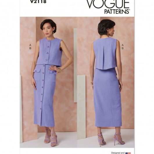 Vogue Paper Sewing Pattern 2118