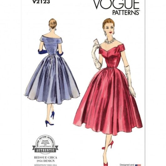 Vogue Paper Sewing Pattern 2123