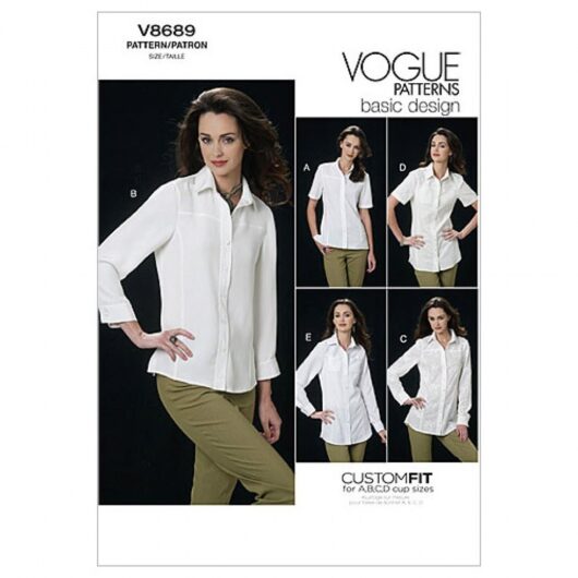 Vogue Paper Sewing Pattern 8689