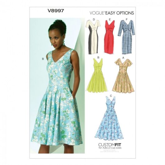 Vogue Paper Sewing Pattern 8997