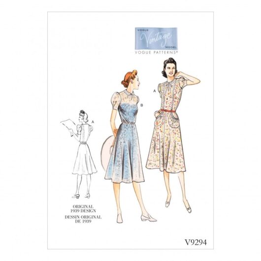 Vogue Paper Sewing Pattern 9294