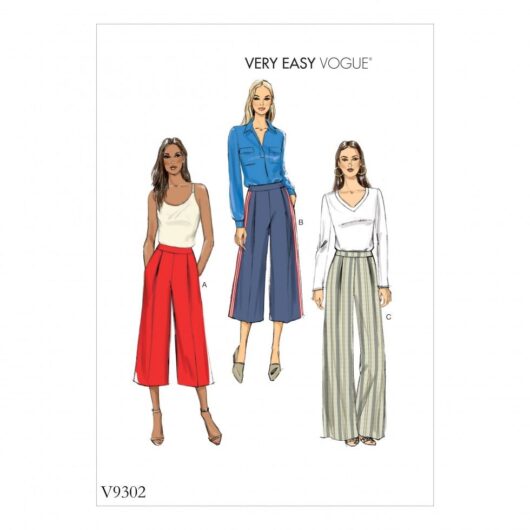 Vogue Paper Sewing Pattern 9302