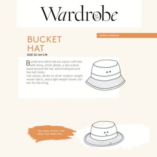 Wardrobe By Me Paper Sewing Pattern Safari & Bucket Hat
