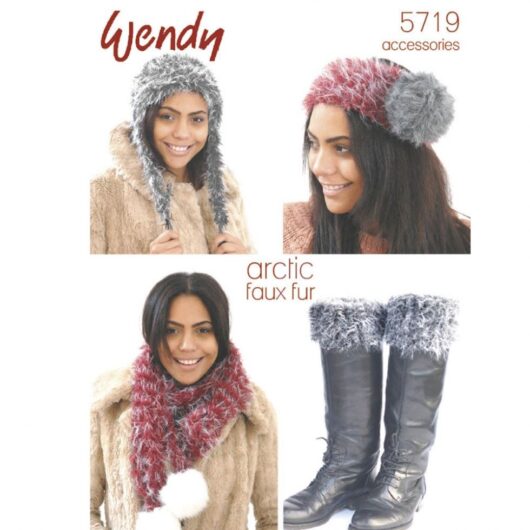 Wendy Arctic Fur Knitting Pattern 5719